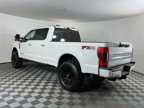 Star White Metallic Tri-Coat 2022 Ford F-350 Platinum