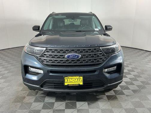 Stone Blue Metallic 2022 Ford Explorer XLT