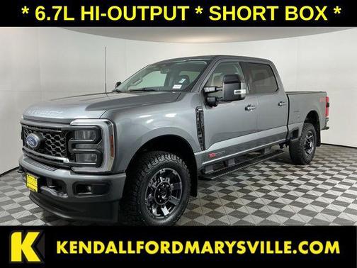 Grey 2024 Ford F-350 Lariat