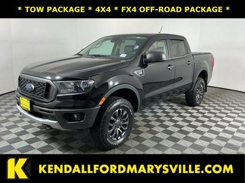 Shadow Black 2021 Ford Ranger XLT