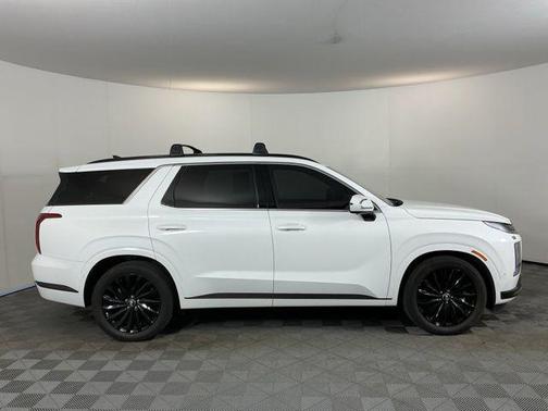 Hyper White 2024 Hyundai PALISADE Calligraphy Night Edition
