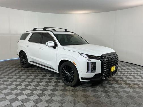 Hyper White 2024 Hyundai PALISADE Calligraphy Night Edition