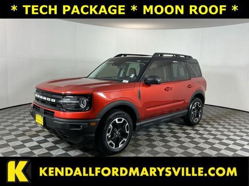 Hot Pepper Red Metallic Tinted Clearcoat 2024 Ford Bronco Sport Outer Banks