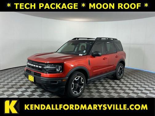 Hot Pepper Red Metallic Tinted Clearcoat 2024 Ford Bronco Sport Outer Banks