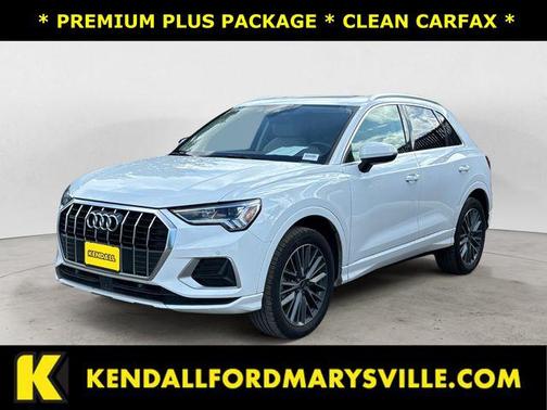 Ibis White 2022 Audi Q3 40 Premium Plus