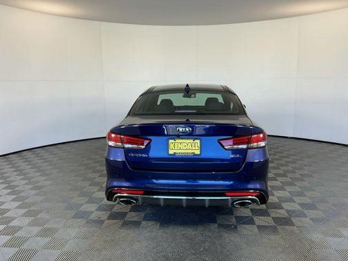 Horizon Blue 2017 Kia Optima SXL Turbo