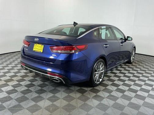 Horizon Blue 2017 Kia Optima SXL Turbo