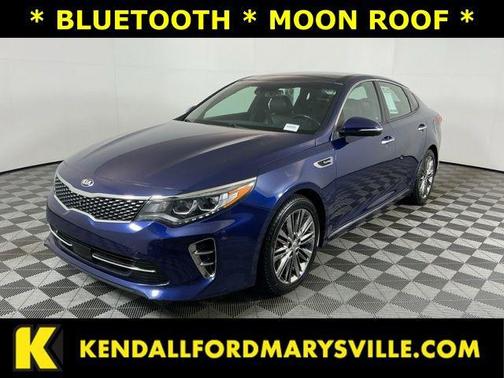 Horizon Blue 2017 Kia Optima SXL Turbo