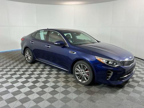 Horizon Blue 2017 Kia Optima SXL Turbo