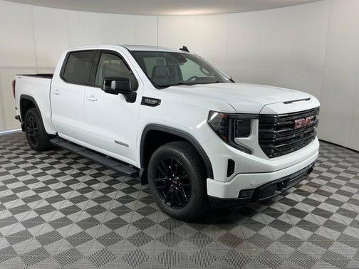 Summit White 2024 GMC Sierra 1500 Elevation