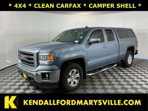 Stone Blue Metallic 2015 GMC Sierra 1500 SLE
