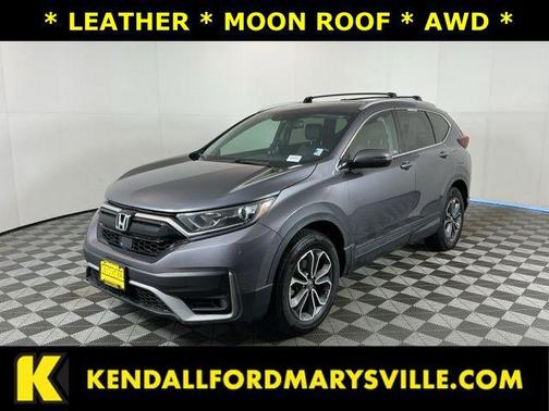Sonic Gray Pearl 2022 Honda CR-V AWD EX-L