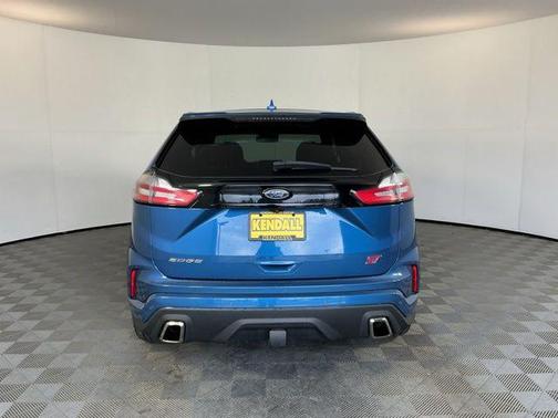 Blue Metallic 2019 Ford Edge ST