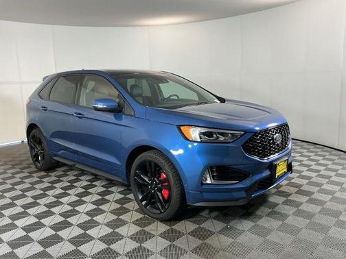 Blue Metallic 2019 Ford Edge ST