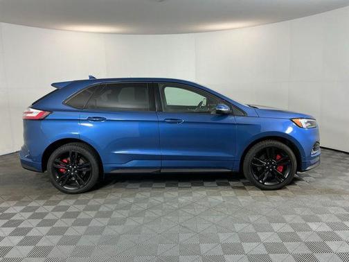 Blue Metallic 2019 Ford Edge ST