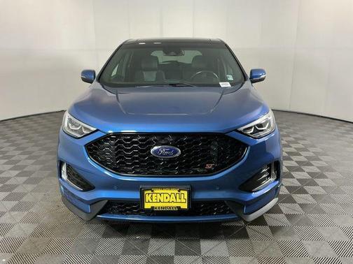 Blue Metallic 2019 Ford Edge ST