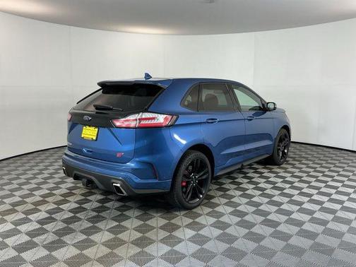 Blue Metallic 2019 Ford Edge ST