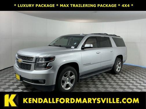 Silver Ice Metallic 2016 Chevrolet Suburban LT