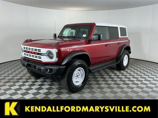 Ruby Red Metallic Tinted Clearcoat 2026 Ford Bronco Heritage Edition