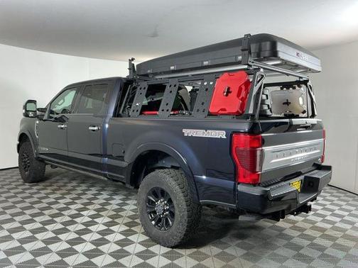 Antimatter Blue Metallic 2022 Ford F-350 Platinum