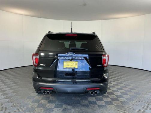 Shadow Black 2018 Ford Explorer Sport