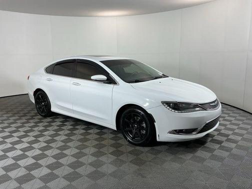 Bright White Clearcoat 2015 Chrysler 200 C