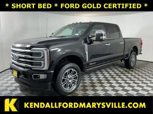 Agate Black Metallic 2025 Ford F-250 Platinum