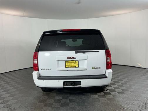 Summit White 2009 GMC Yukon Hybrid Base