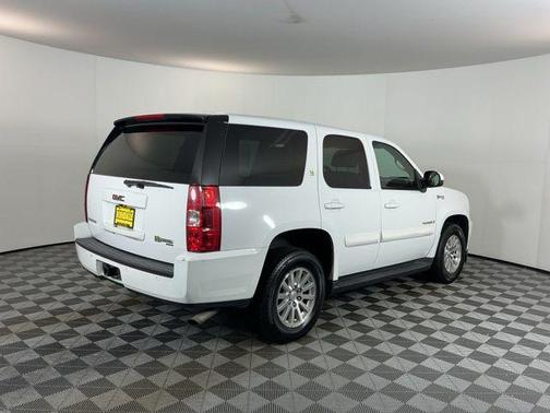 Summit White 2009 GMC Yukon Hybrid Base
