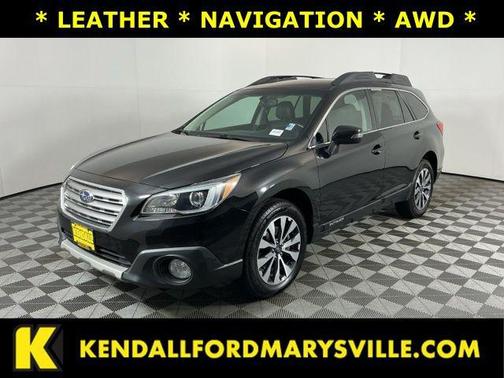 Crystal Black Silica 2016 Subaru Outback 2.5i Limited