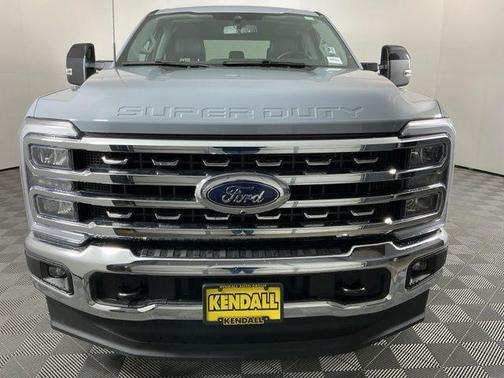 Glacier Gray Metallic Tri-Coat 2025 Ford F-350 Lariat