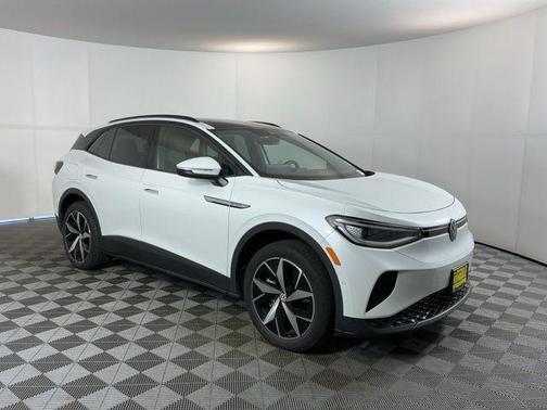 Pure White 2023 Volkswagen ID.4 AWD Pro S