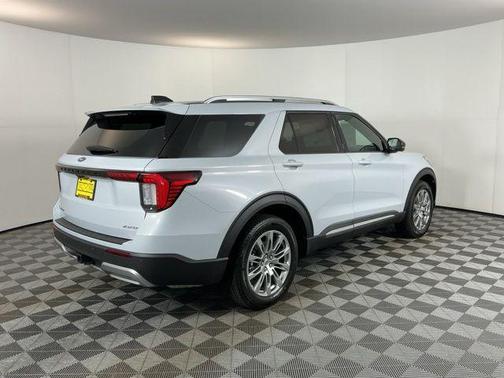Space White Metallic 2026 Ford Explorer Platinum
