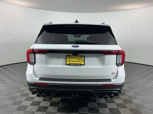 Star White Metallic Tri-Coat 2025 Ford Explorer ST