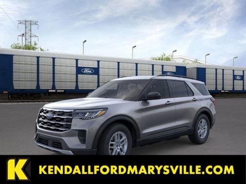 Carbonized Gray Metallic 2026 Ford Explorer Active