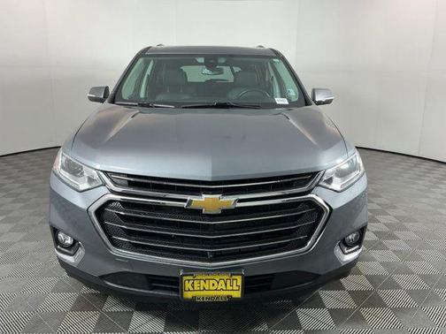 Satin Steel Metallic 2020 Chevrolet Traverse LT Leather
