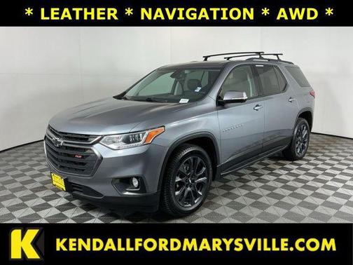 Satin Steel Metallic 2020 Chevrolet Traverse RS