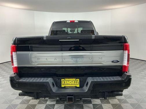 Shadow Black 2017 Ford F-350 Platinum