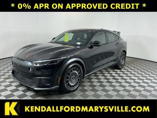 Shadow Black 2025 Ford Mustang Mach-E GT