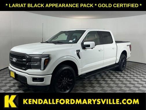 White 2025 Ford F-150 Lariat