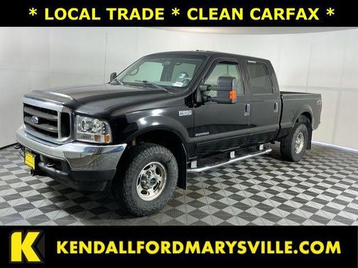 Black Clearcoat 2001 Ford F-250 Lariat