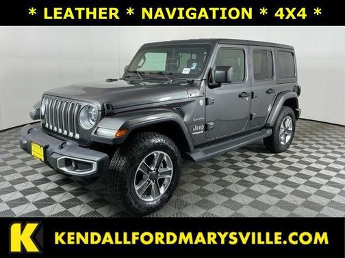 Granite Crystal Metallic Clearcoat 2020 Jeep Wrangler Unlimited Sahara