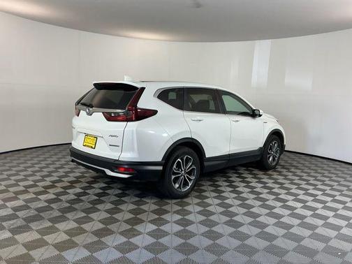 Platinum White Pearl 2021 Honda CR-V Hybrid EX-L