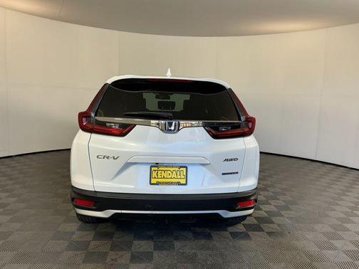 Platinum White Pearl 2021 Honda CR-V Hybrid EX-L