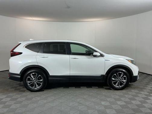 Platinum White Pearl 2021 Honda CR-V Hybrid EX-L