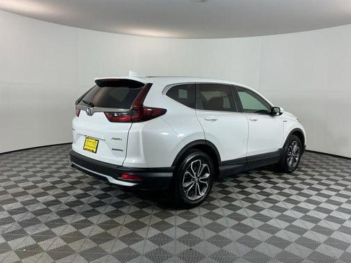 Platinum White Pearl 2021 Honda CR-V Hybrid EX-L
