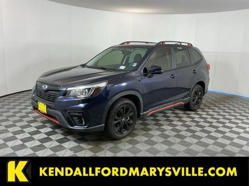 Dark Blue Pearl 2019 Subaru Forester Sport