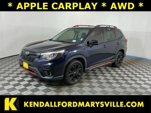 Dark Blue Pearl 2019 Subaru Forester Sport