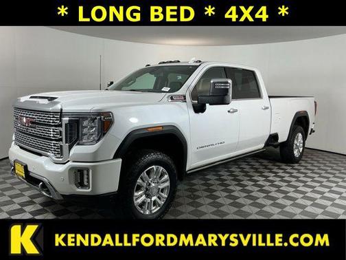 White Frost 2022 GMC Sierra 3500 Denali