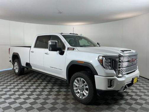 White Frost 2022 GMC Sierra 3500 Denali